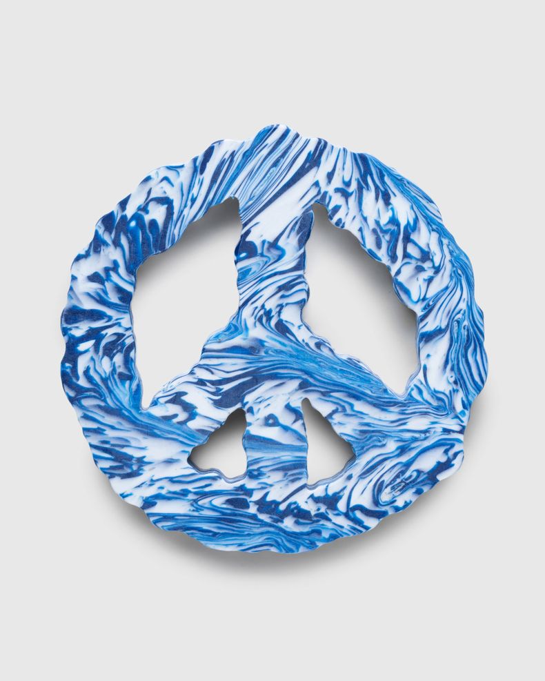Clouded Peace Coaster Set of 4 Blue