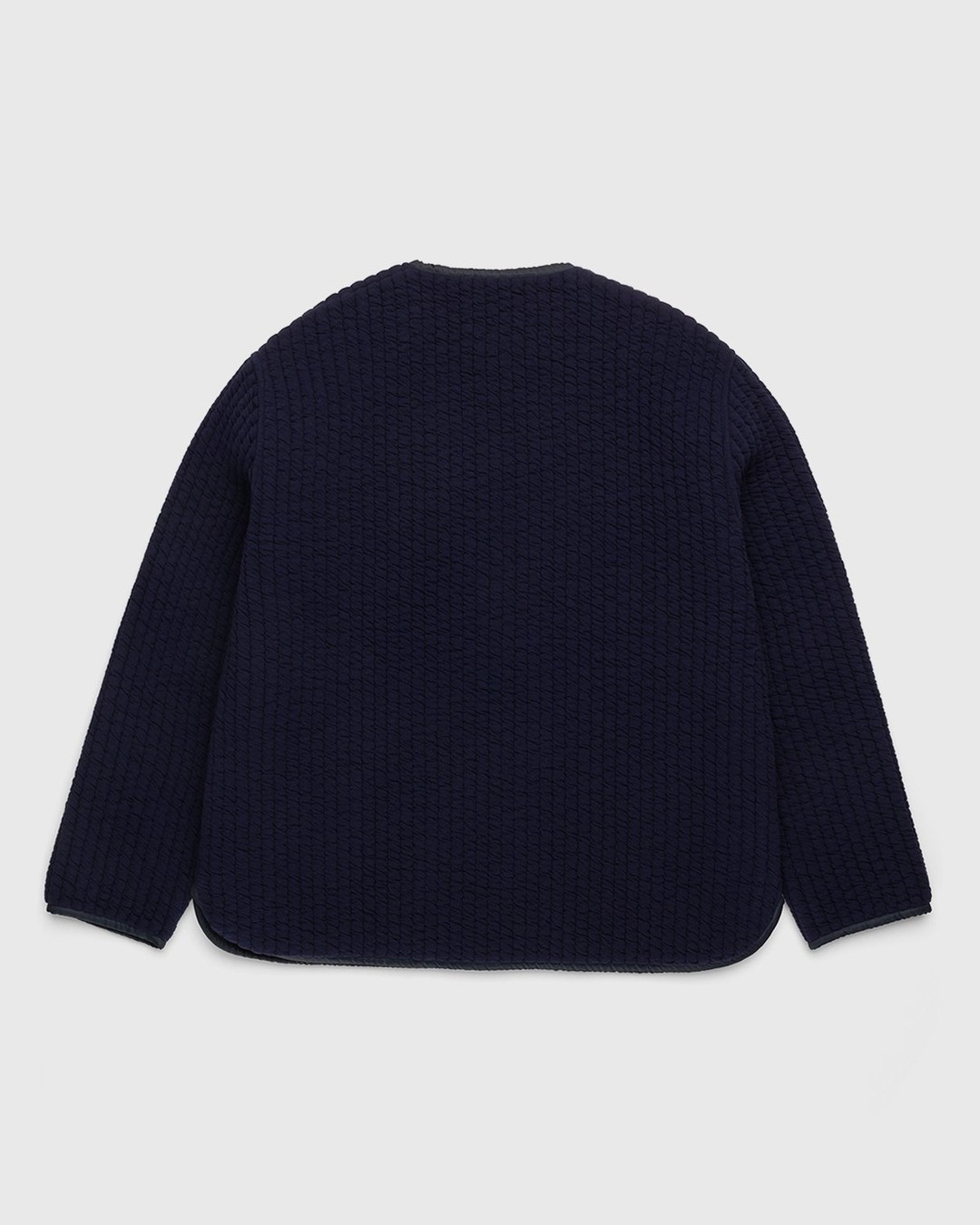 Jil Sander – Knitted Bomber Navy - Outerwear - Blue - Image 2