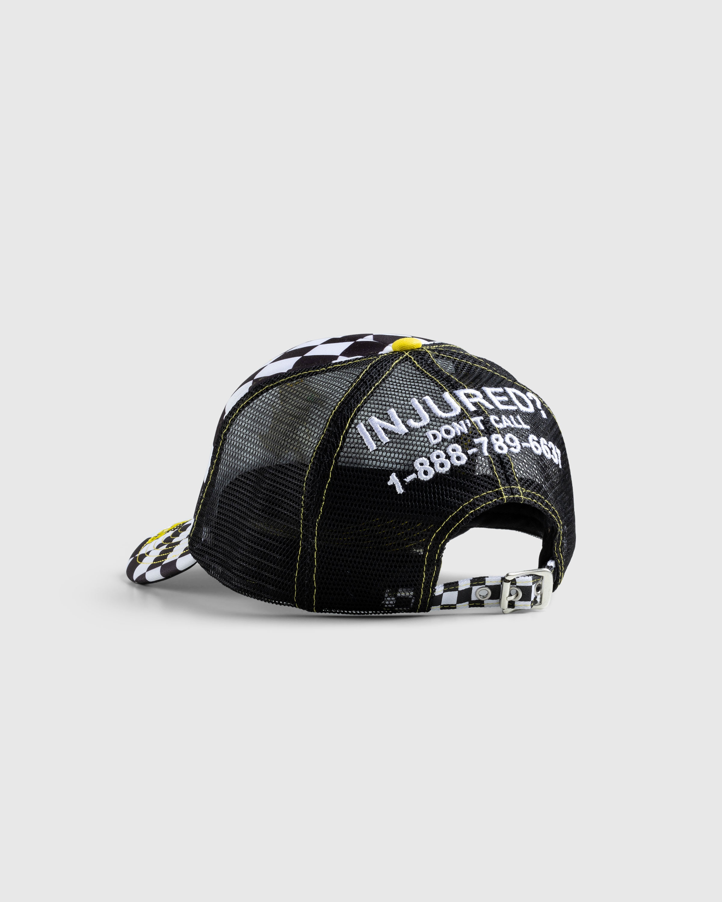 Saintwoods – SW Checkered Hat Black | Highsnobiety Shop