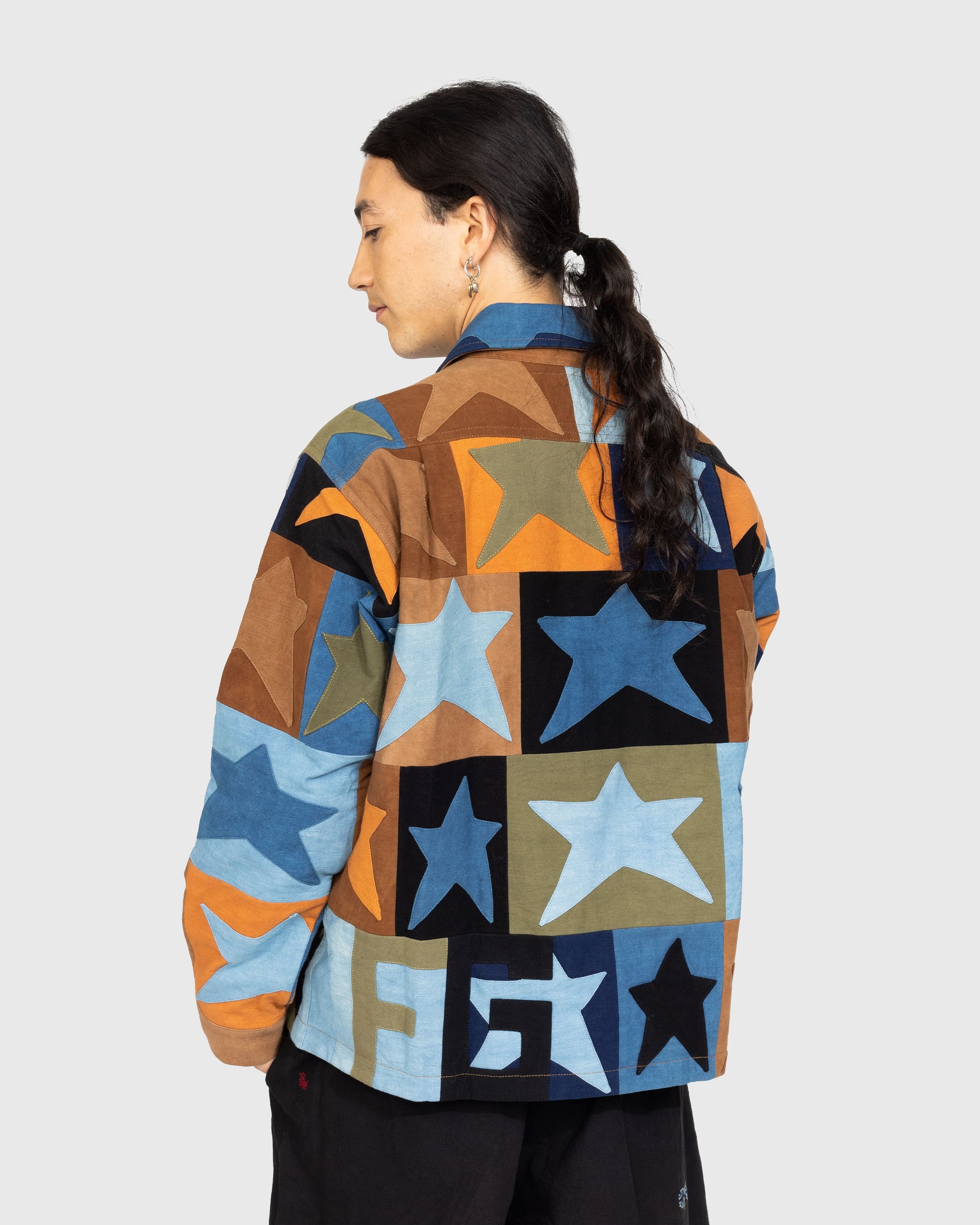 Story mfg. – Worf Jacket Star Scraps Patchwork - Outerwear - Multi - Image 3
