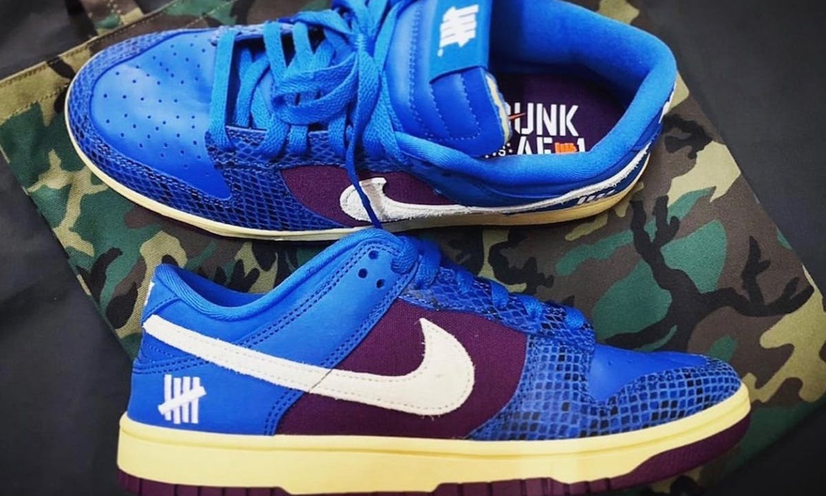 undefeated nike dunk low