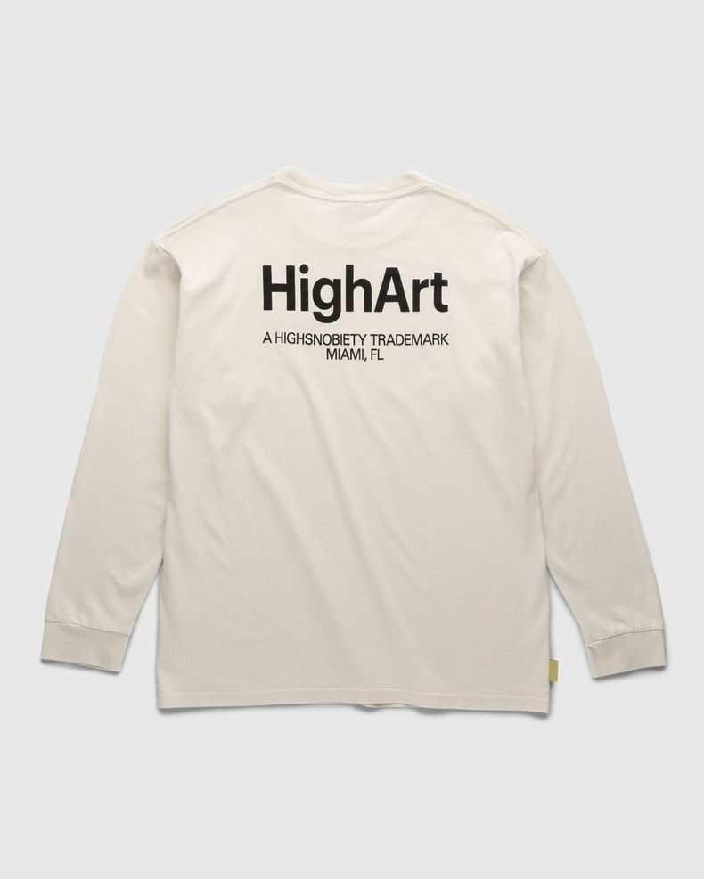 Highsnobiety – HIGHArt Longsleeve White