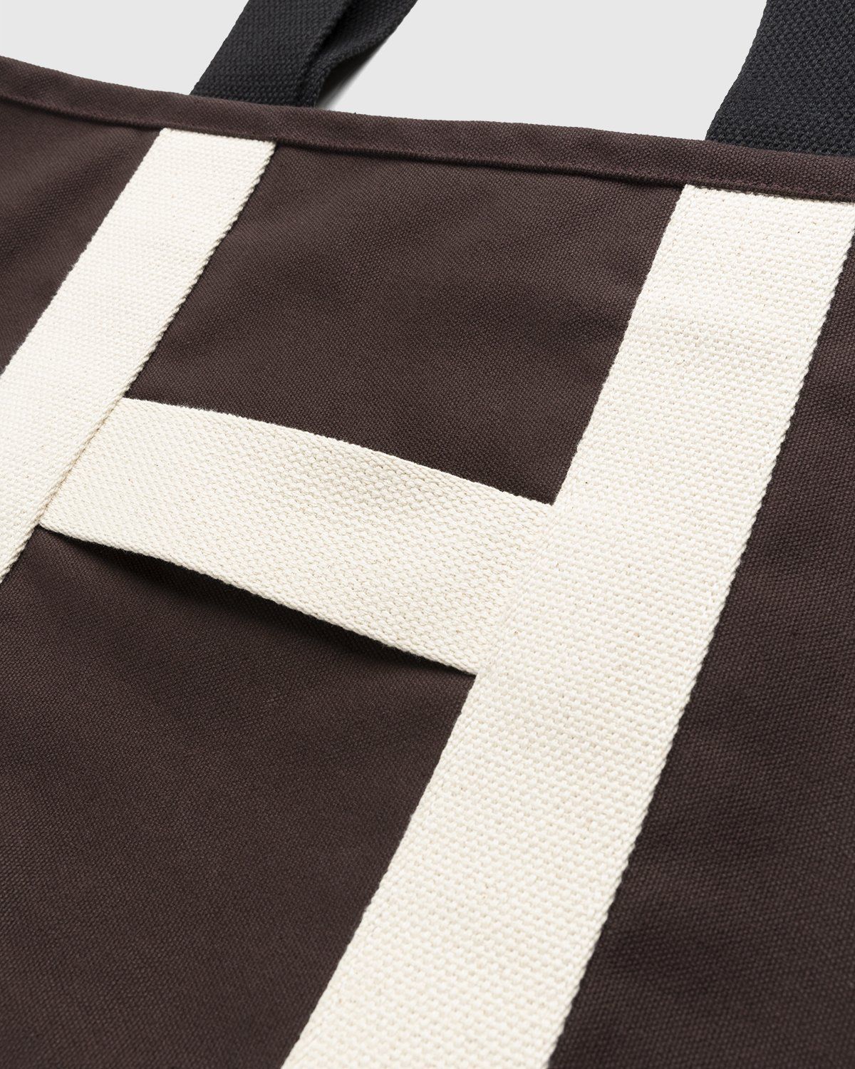 Highsnobiety – Large Staples Tote Bag Brown - Bags - Brown - Image 3