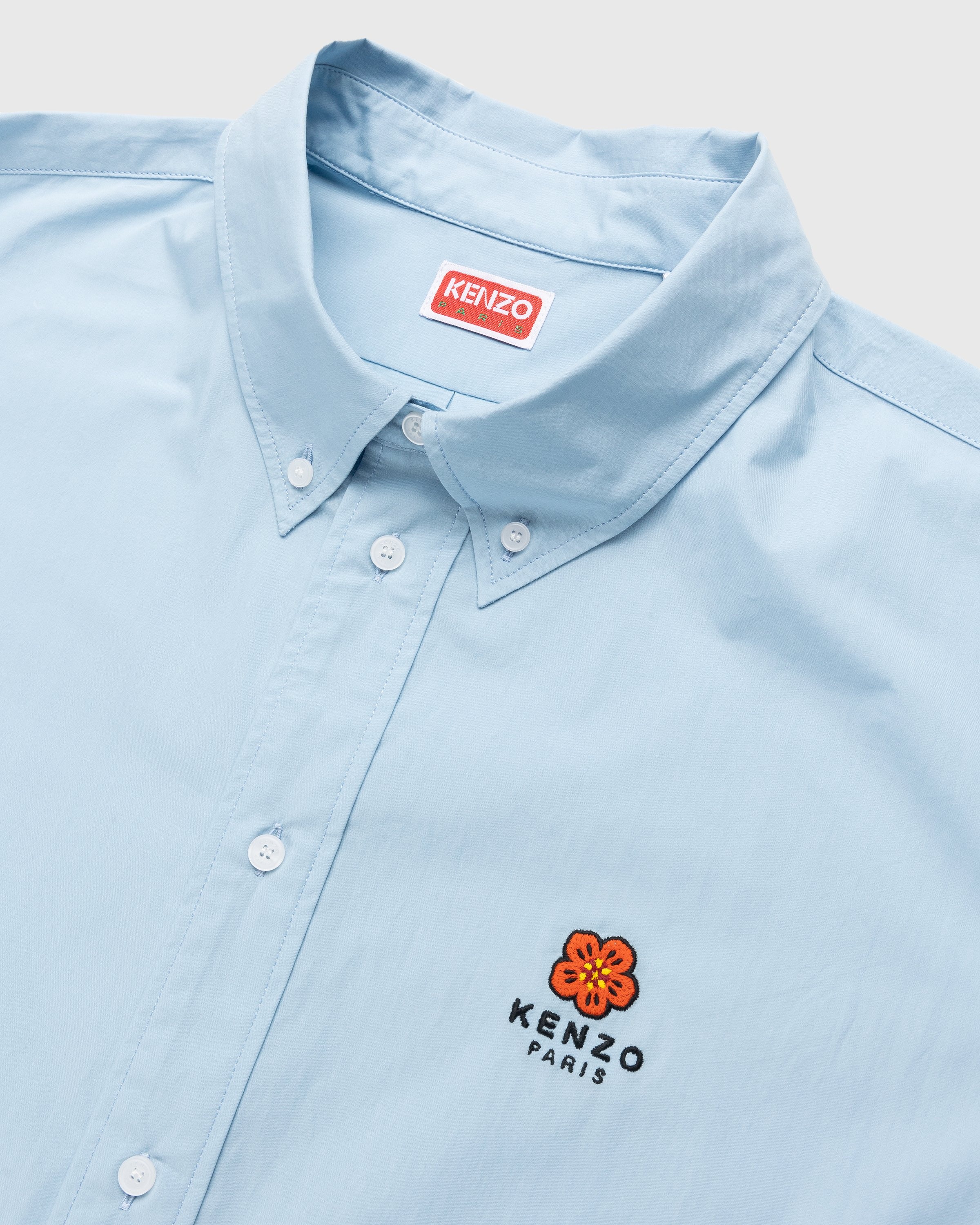Kenzo – Shirt Sky Blue - Shirts - Blue - Image 4
