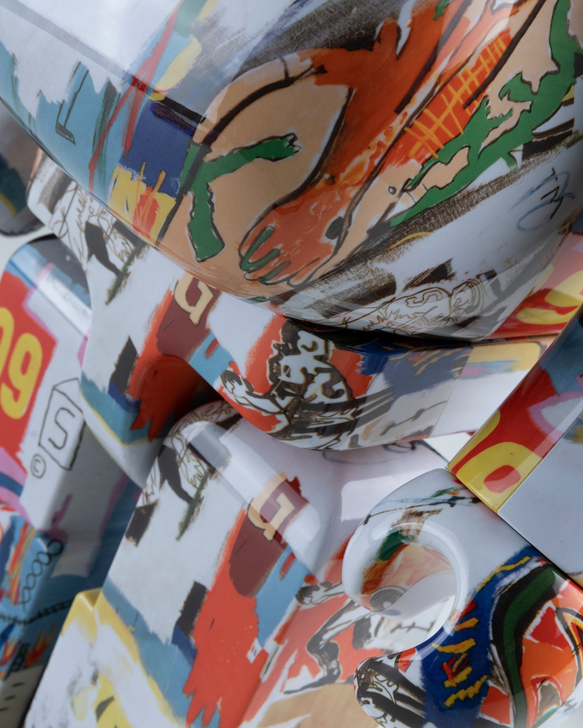 Medicom – Be@rbrick Andy Warhol x Jean-Michel Basquiat #4 1000% Multi - Art & Collectibles - Multi - Image 8