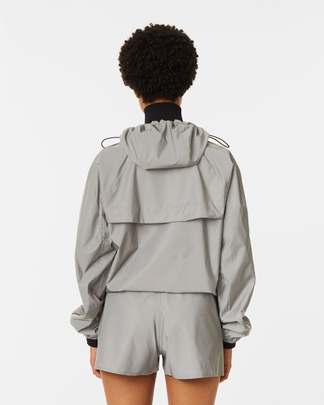 Prada top windbreaker grey