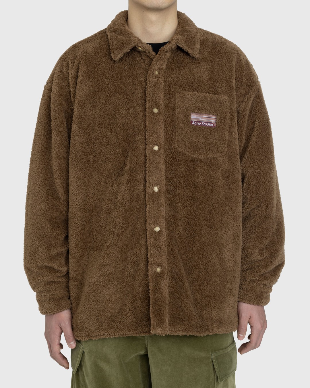 Acne studios store teddy jacket