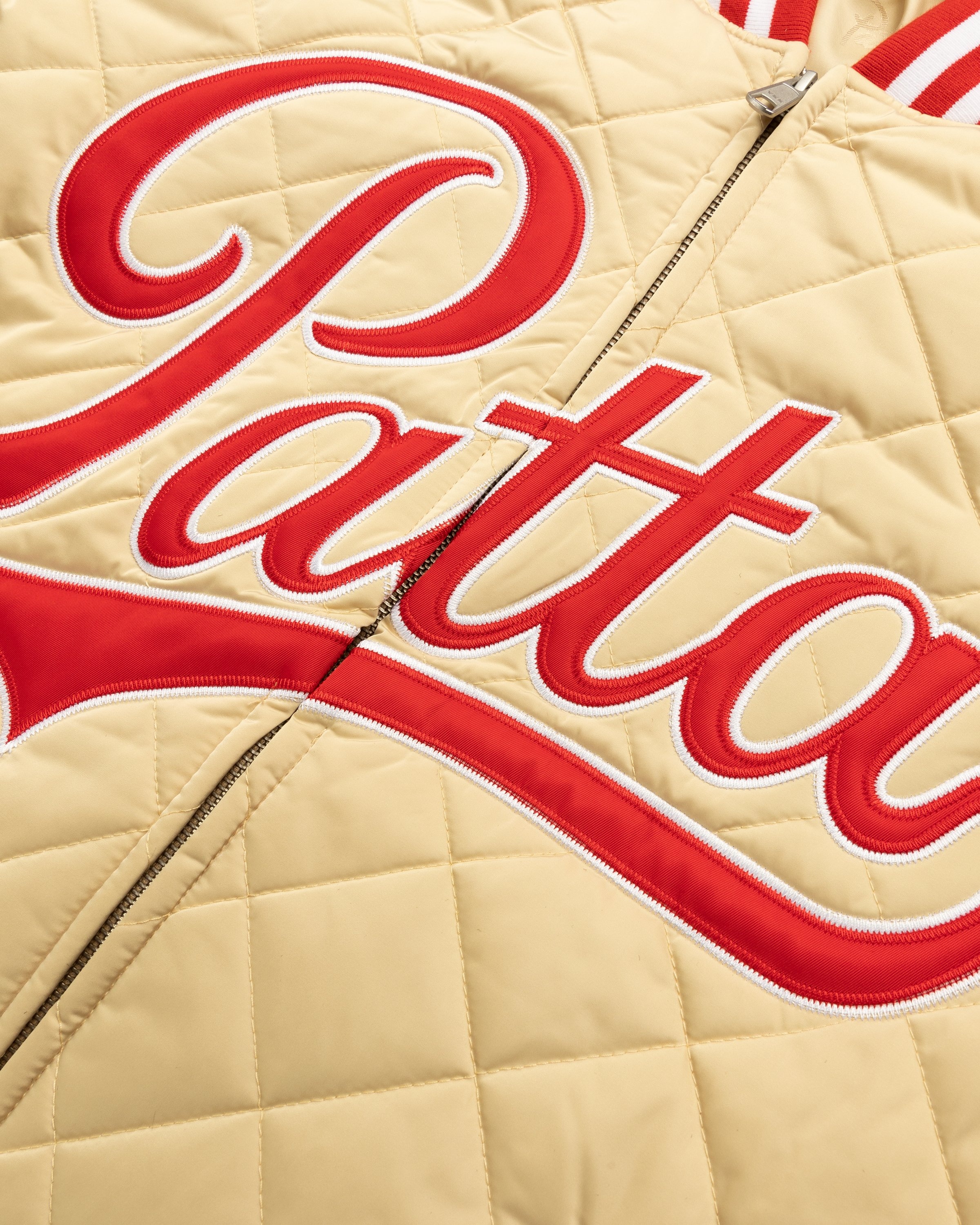 Patta – Diamond Quilted Sports Jacket Mojave Desert - Bomber Jackets - Brown - Image 5