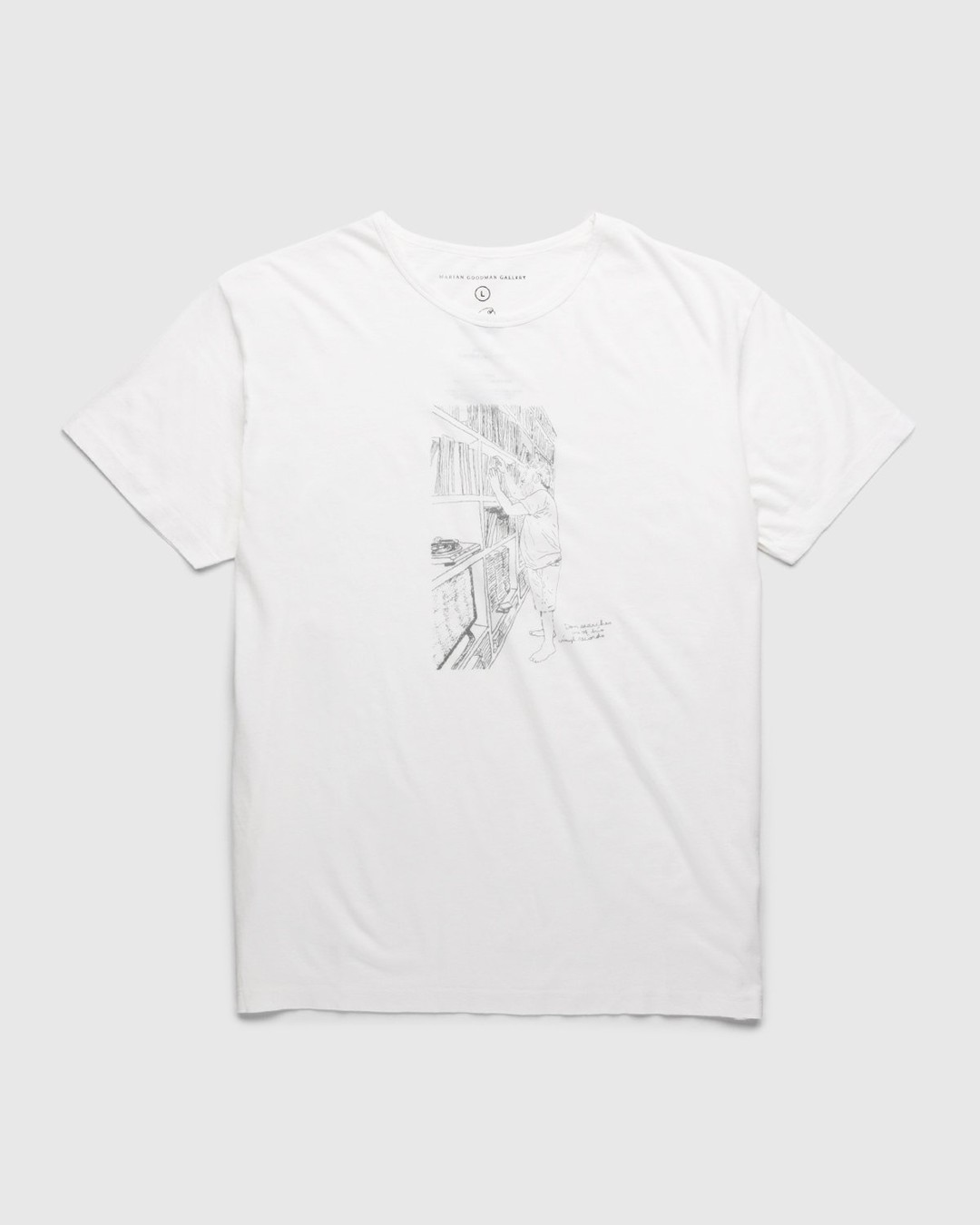 Mieko Meguro x Dan Graham – T-Shirt - Tops - White - Image 1