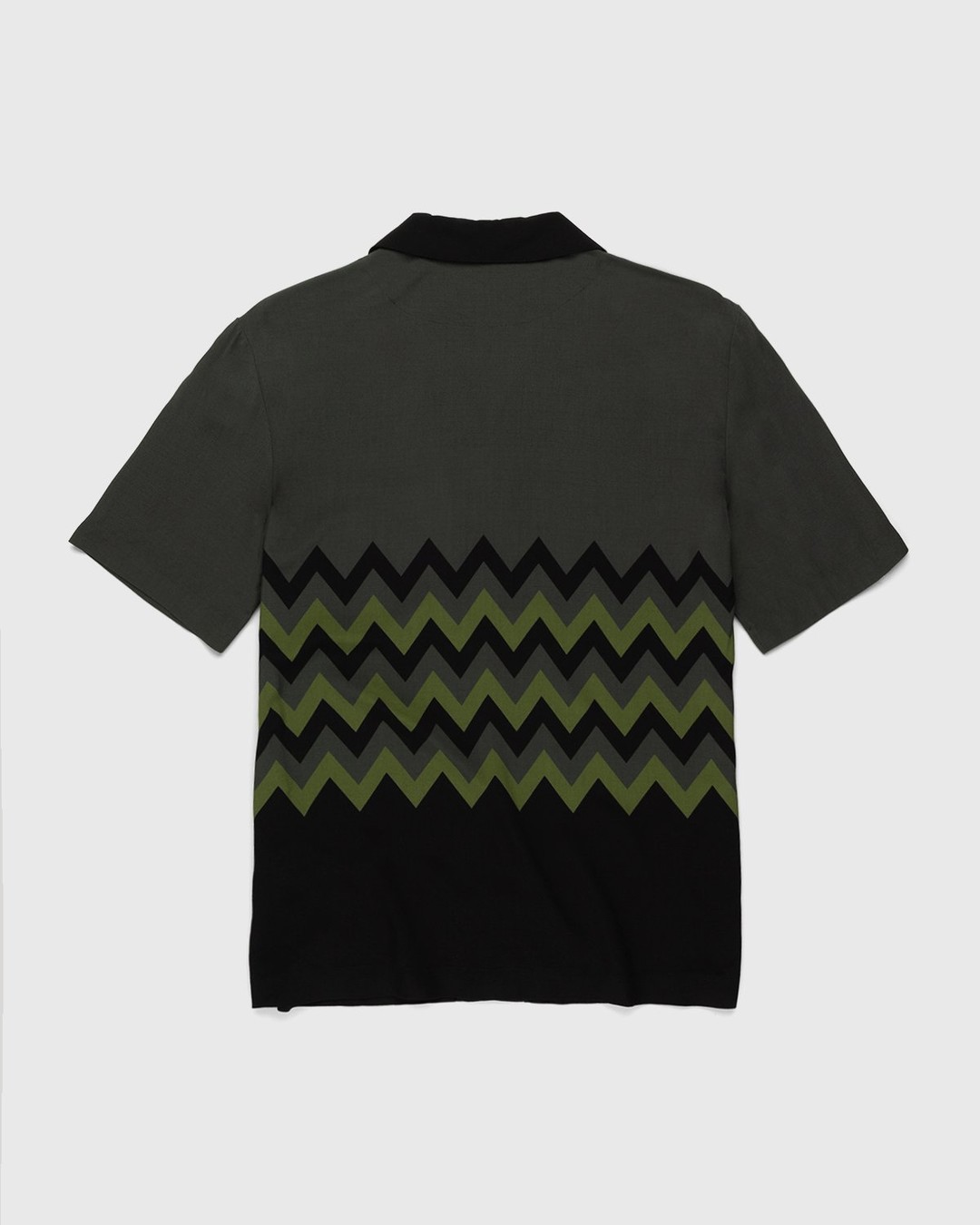 Missoni – Zig Zag Camp Shirt Green - T-shirts - Multi - Image 2
