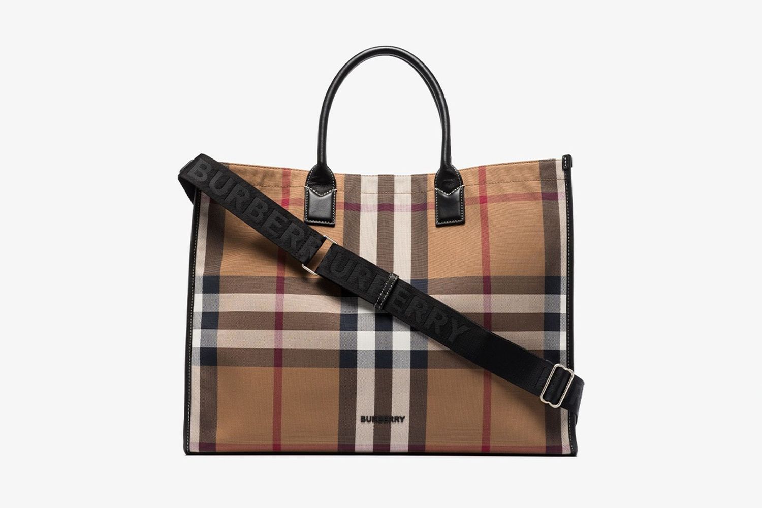 Brown birch tote