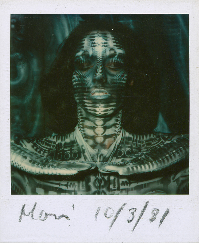 HR Giger, Polaroid “Moni”, 1981
