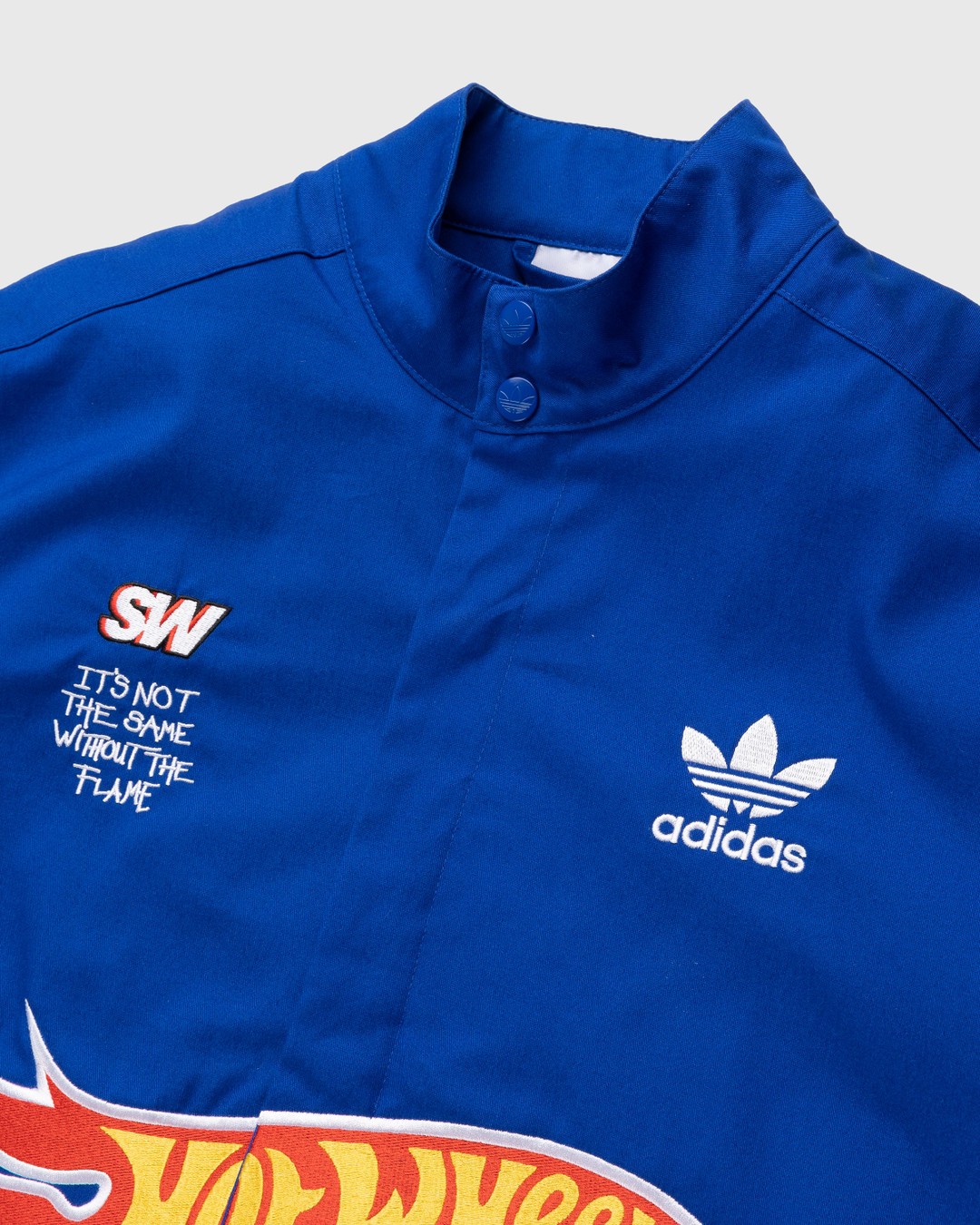 Adidas – Sean Wotherspoon x Hot Wheels Race Jacket Blue - Outerwear - Blue - Image 8