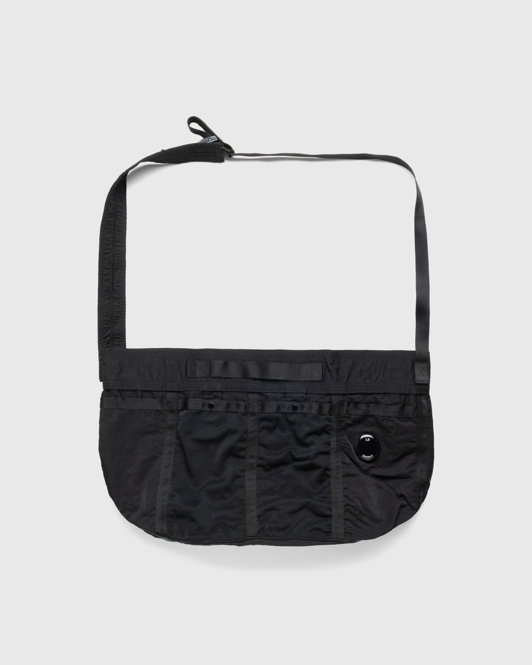 C.P. Company – Nylon B Messenger Bag Black - Bags - Black - Image 1