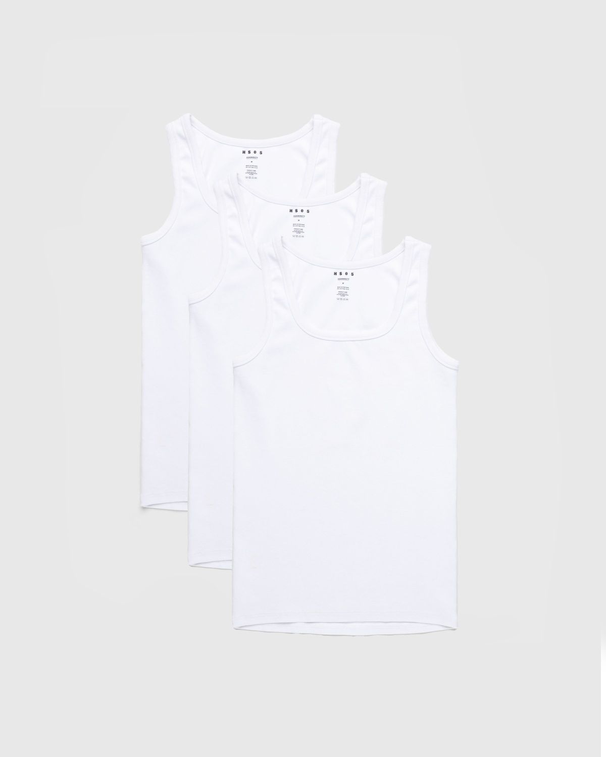 Highsnobiety HS05 – 3 Pack Heavyweight Tank Top White - Tank Tops - White - Image 1