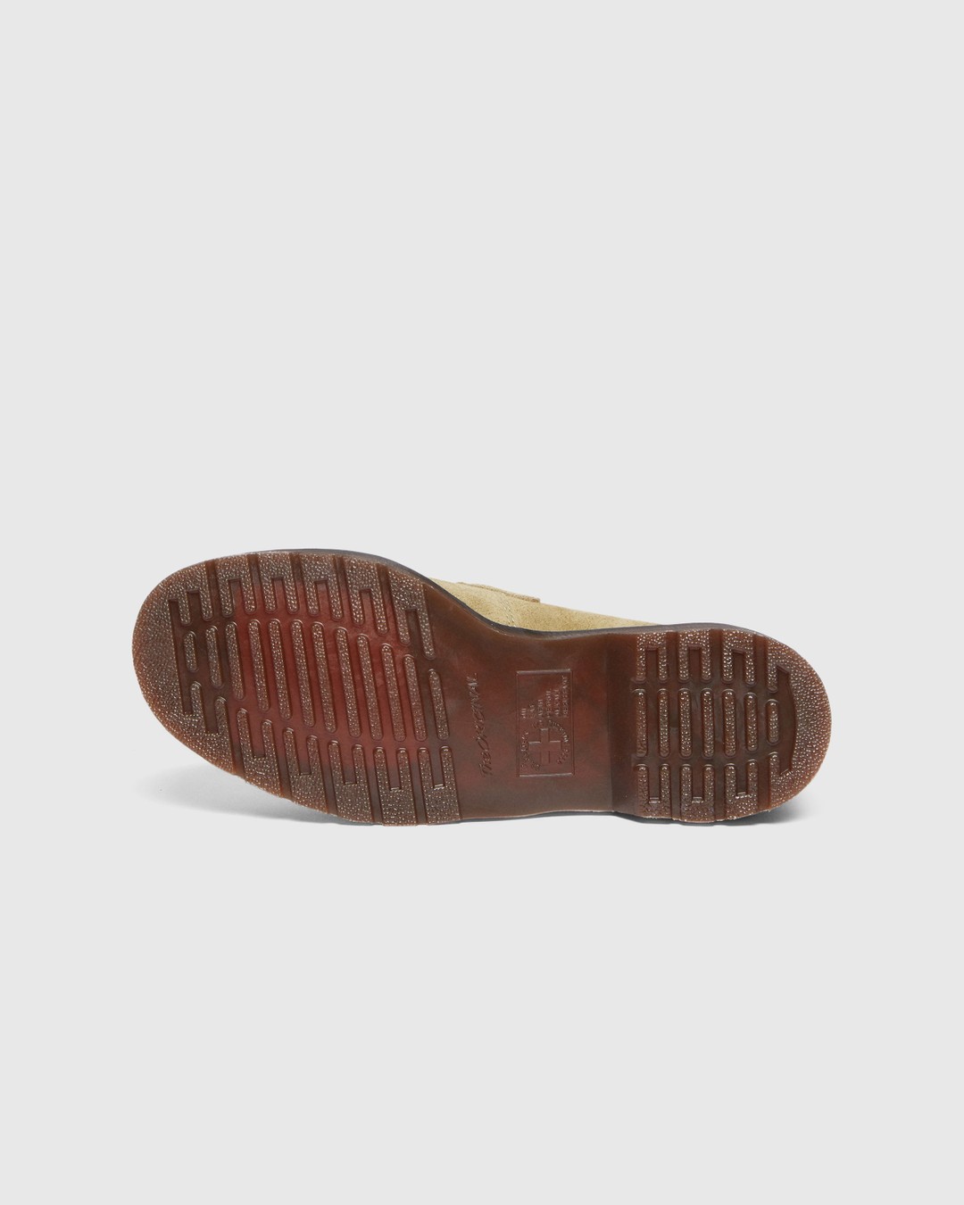 Dr. Martens – Adrian Snaffle Westminster Suede Pale Green - Shoes - Green - Image 5