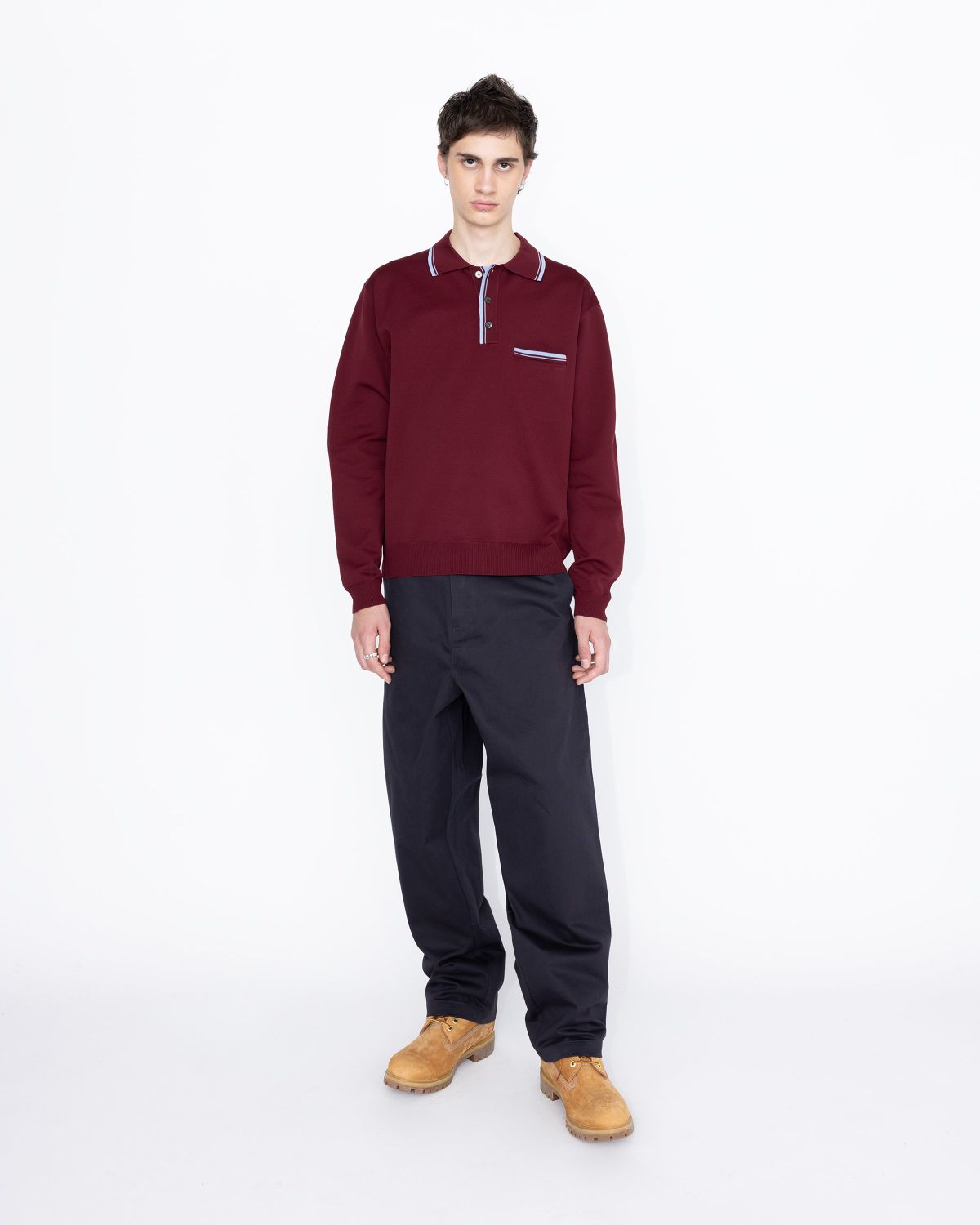 Highsnobiety HS05 – Reverse Twill Baggy Trouser Black - Pants - Black - Image 5