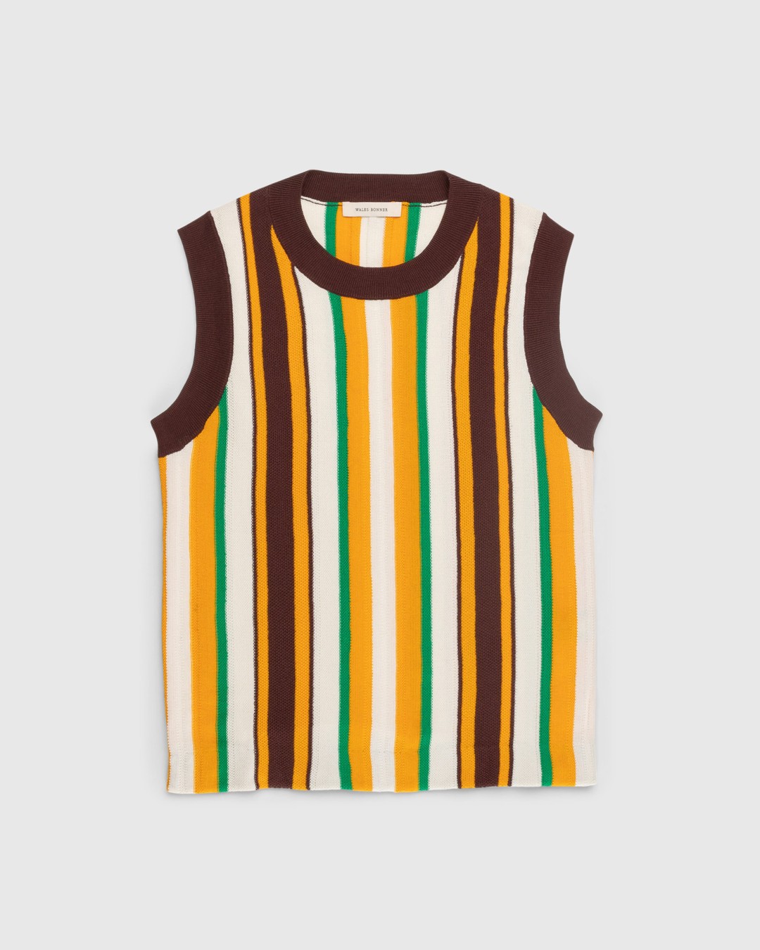 Wales Bonner – Scale Tank - Men Tops - Multi - Image 1