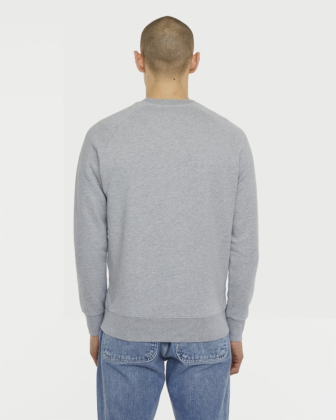 Colette Mon Amour x Maison Kitsune – Crewneck Grey - Sweats - Grey - Image 6