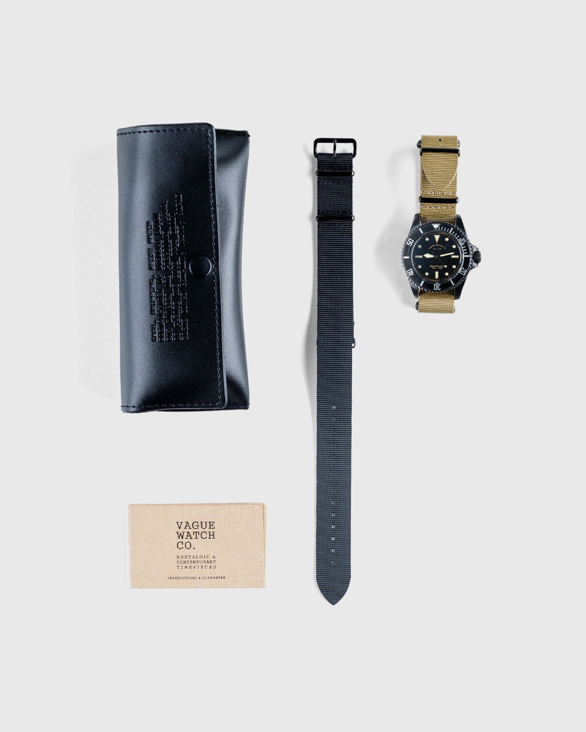 Vague Watch Co. – Submariner Black - Watches - Black - Image 4