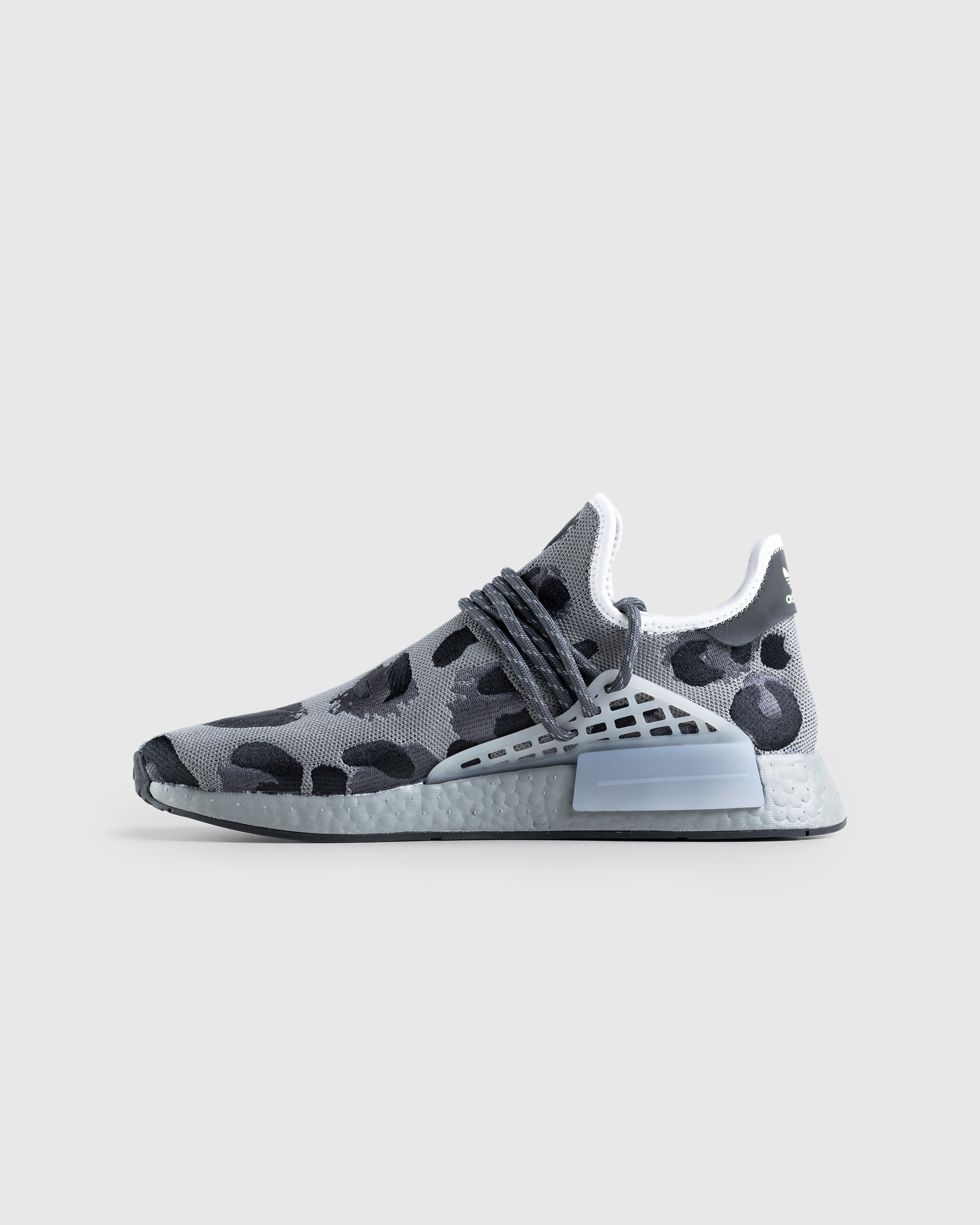 Adidas – Pharrell NMD Hu Animal Print Ash Grey - Low Top Sneakers - Grey - Image 3