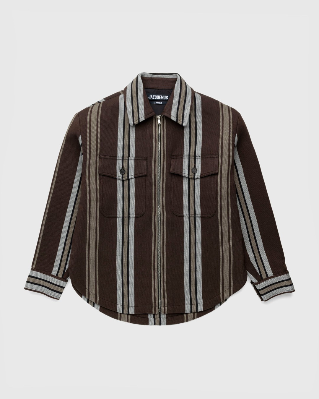 JACQUEMUS – Le Blouson Montagne Brown - Outerwear - Brown - Image 1