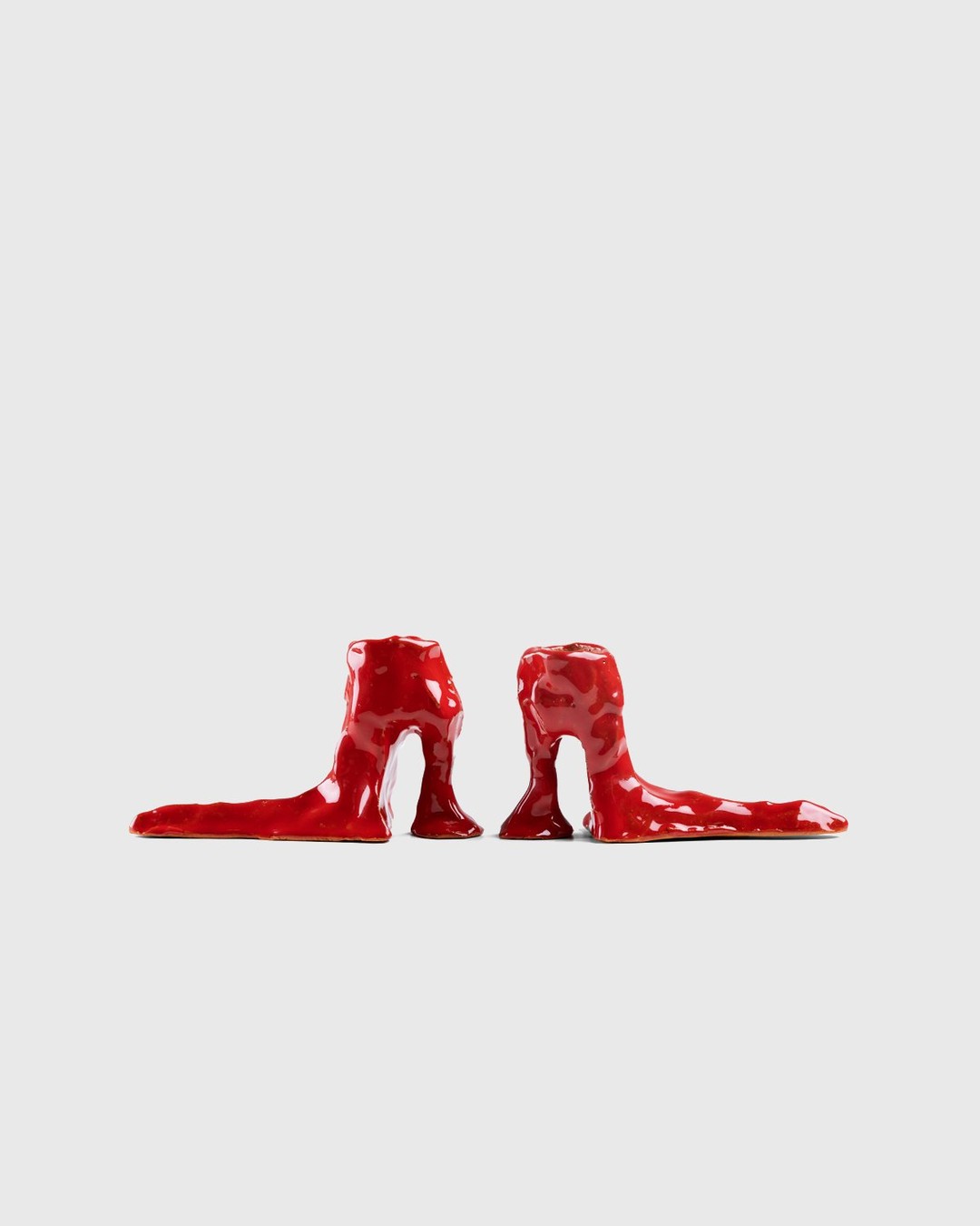 Laura Welker – Hot Legs Candleholders Red - Candles - Red - Image 1