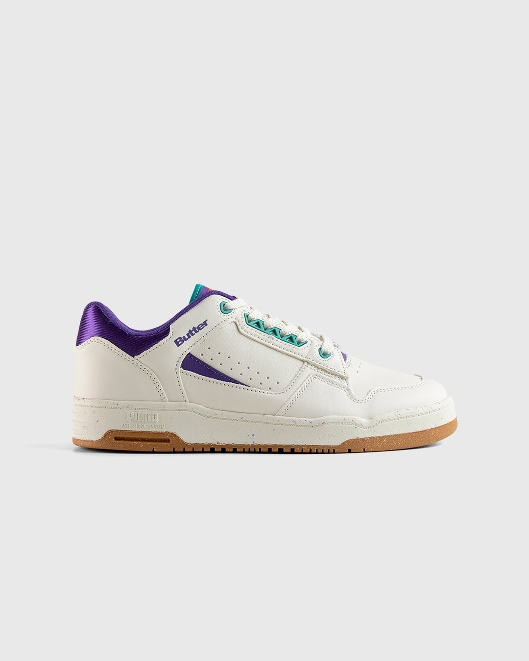 Puma x Butter Goods – Slipstream Lo Whisper White/Prism Violet/Navigate - Sneakers - Black - Image 1