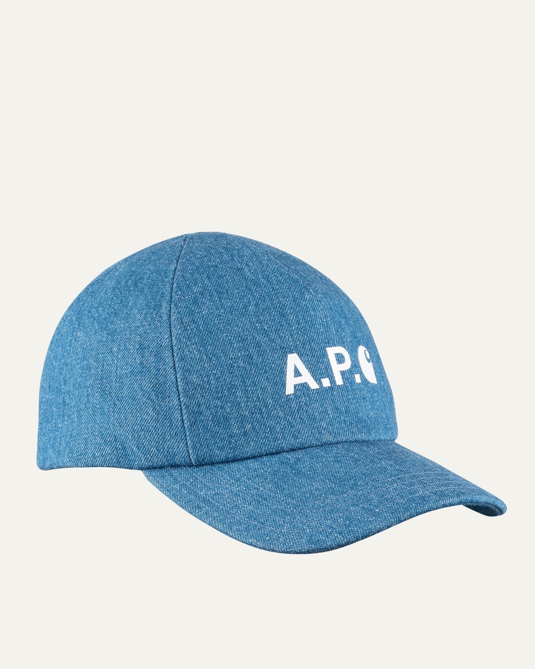 A.P.C. x Carhartt WIP – Cameron Baseball Cap Indigo - Hats - Blue - Image 1