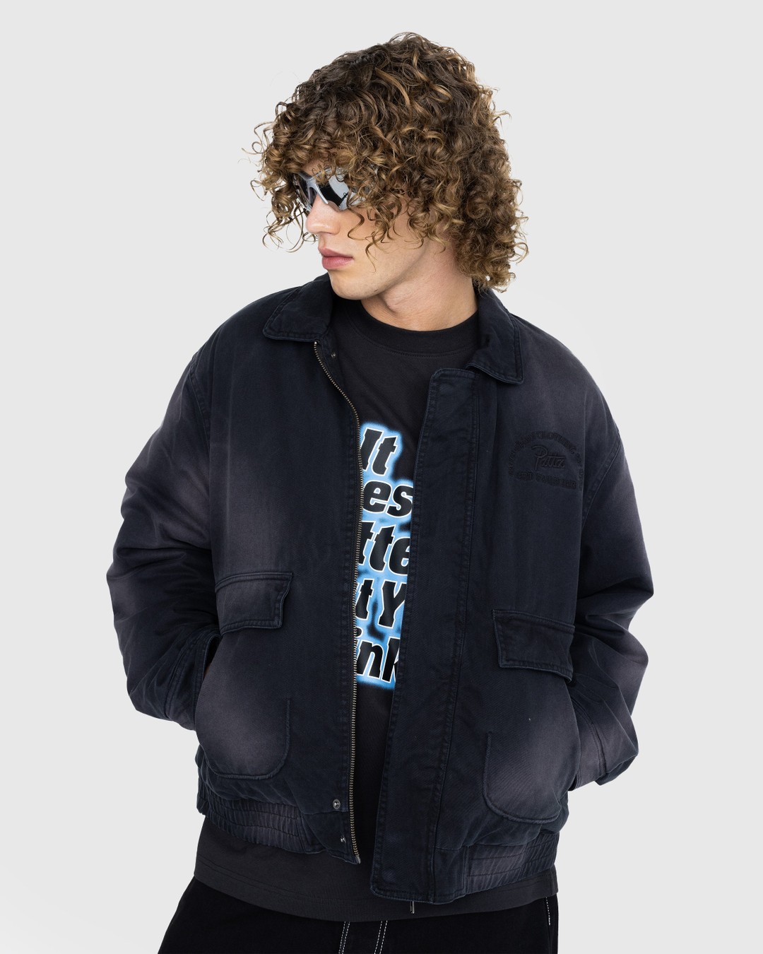 Patta – Sun Bleached Jacket Black - Outerwear - Black - Image 2