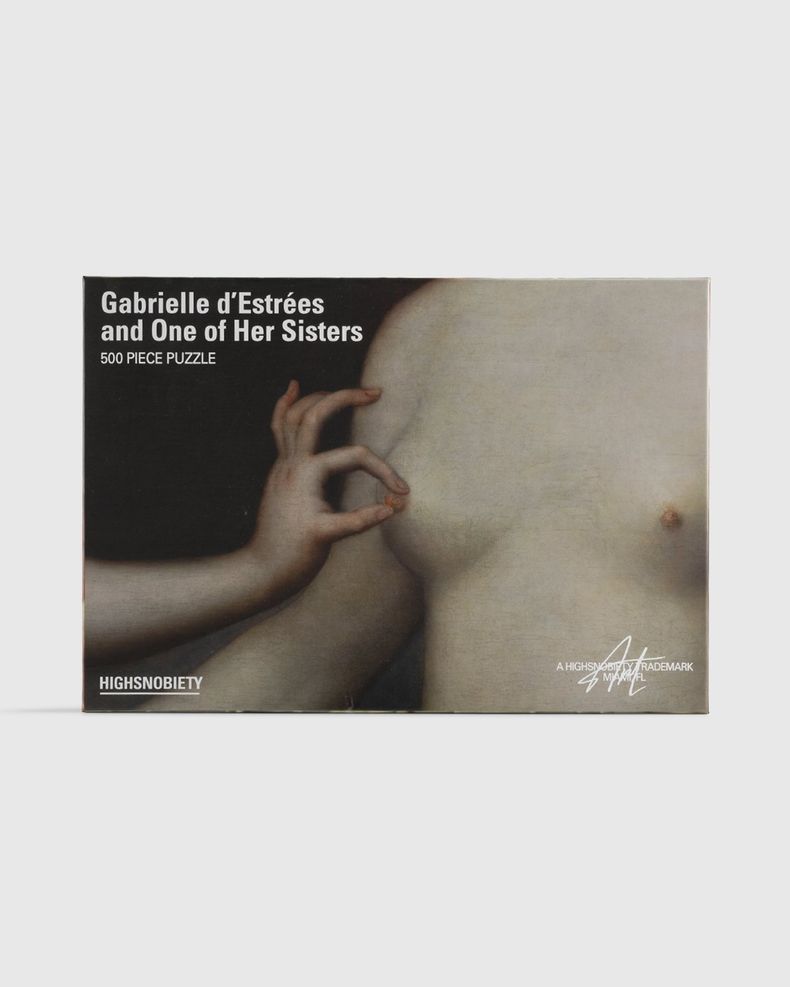 Highsnobiety – HIGHArt Gabrielle d'estrees and Her Sister 500 Piece Puzzle