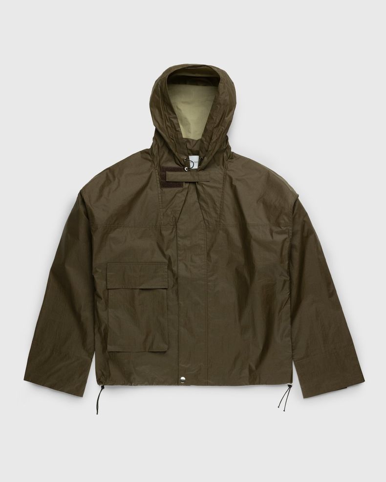 Arnar Mar Jonsson – Skel Hooded Jacket Beige/Chocolate