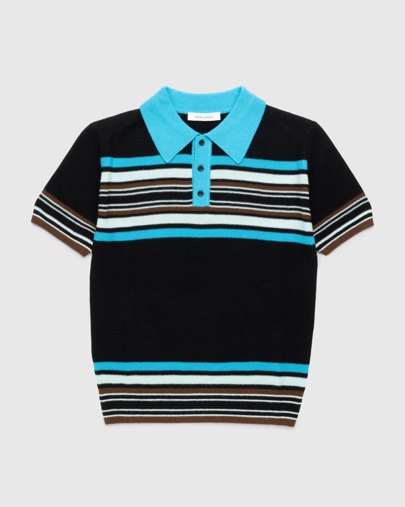 Tropiques Polo Black/Green/Yellow
