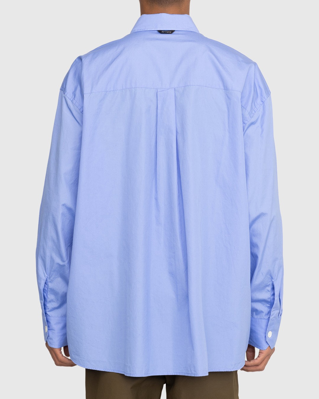 Our Legacy – Borrowed Shirt Blue - Shirts - Blue - Image 4