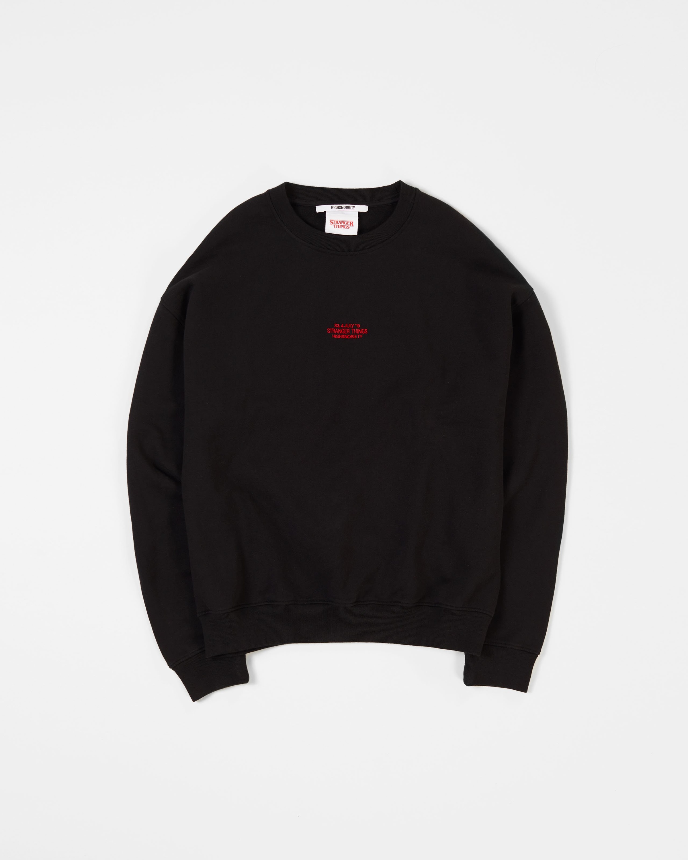 Highsnobiety – Stranger Things City of Hawkins Sweater Black - Sweats - Black - Image 2