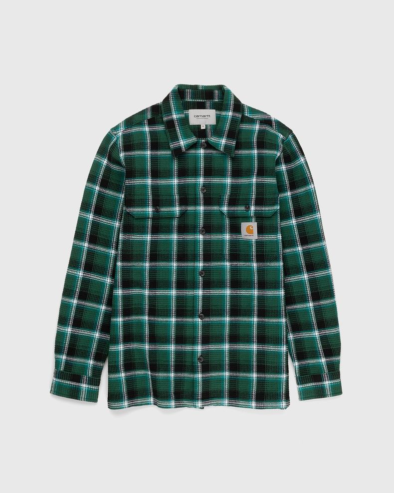 Carhartt WIP – Hepner Check Shirt Blacksmith