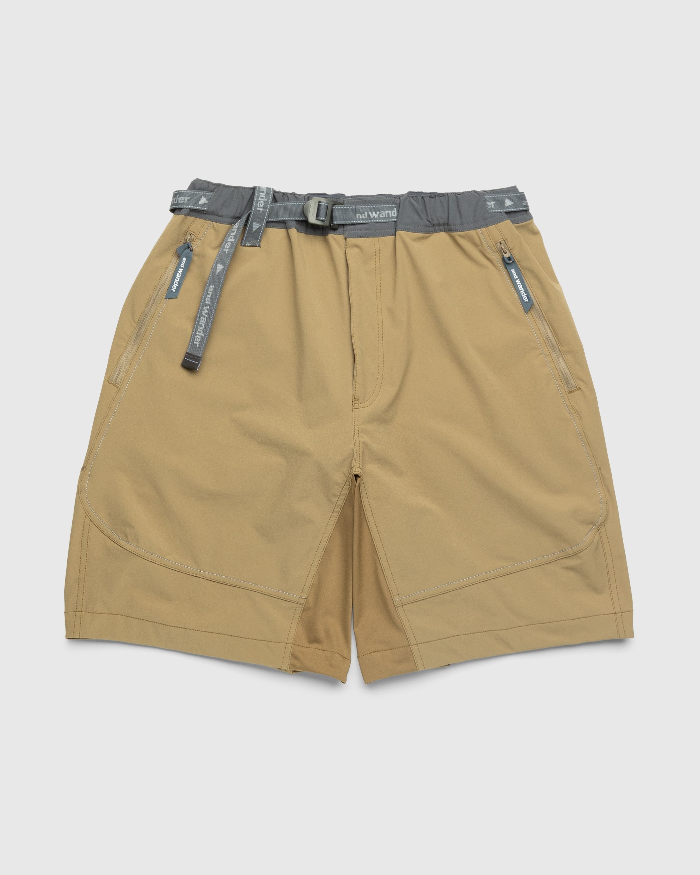 And Wander – Trek Shorts Beige - Shorts - Beige - Image 1