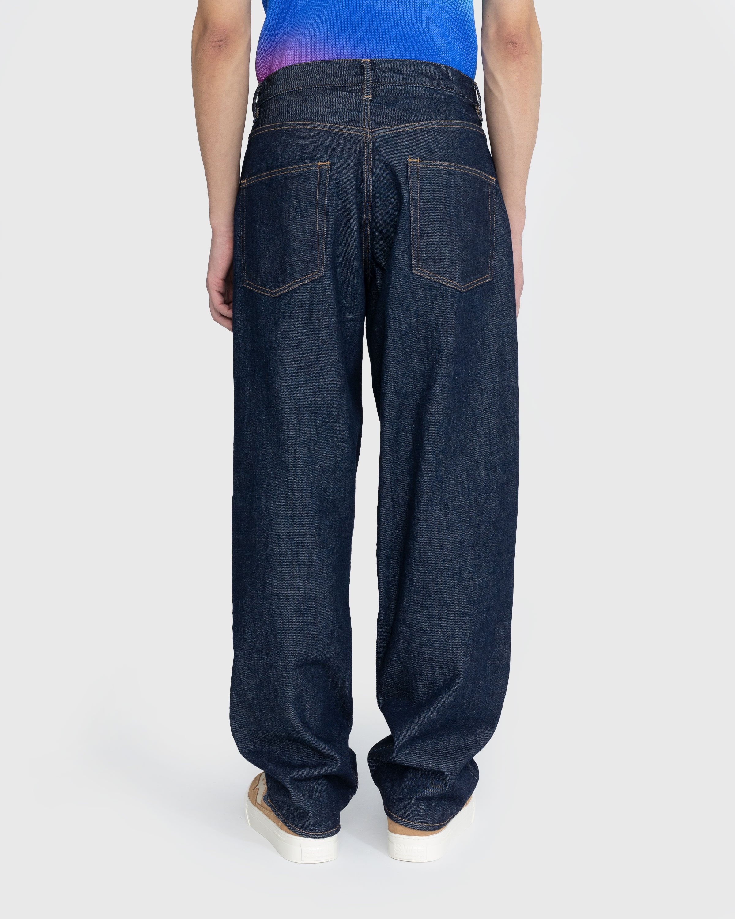 denim pants indigo