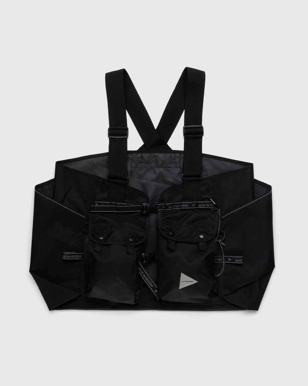 And Wander – Field Vest Black - Outerwear - Black - Image 1