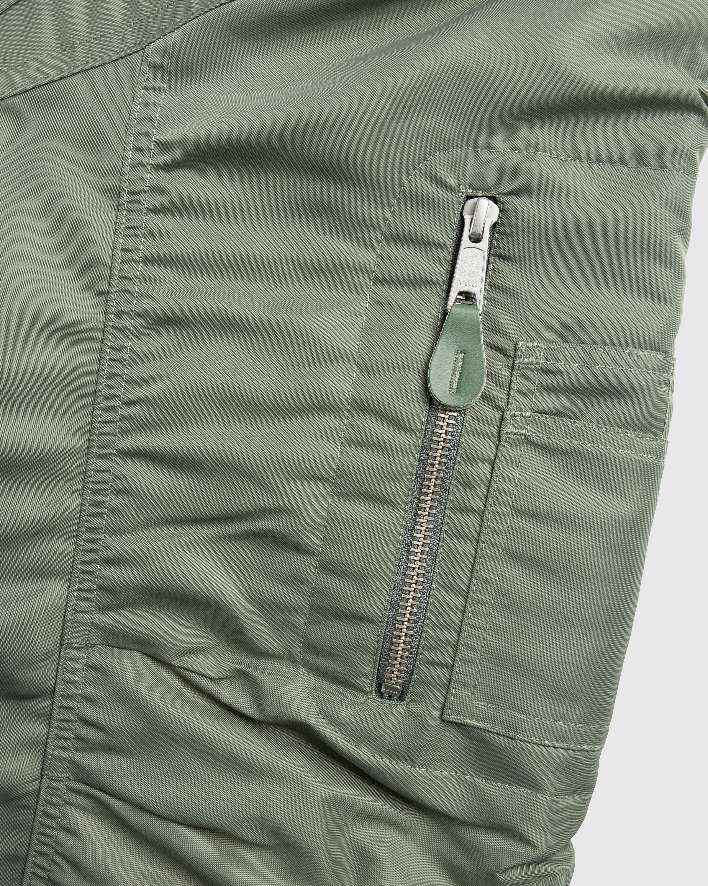 Entire Studios – A-2 Bomber Swamp - Outerwear - Grey - Image 6
