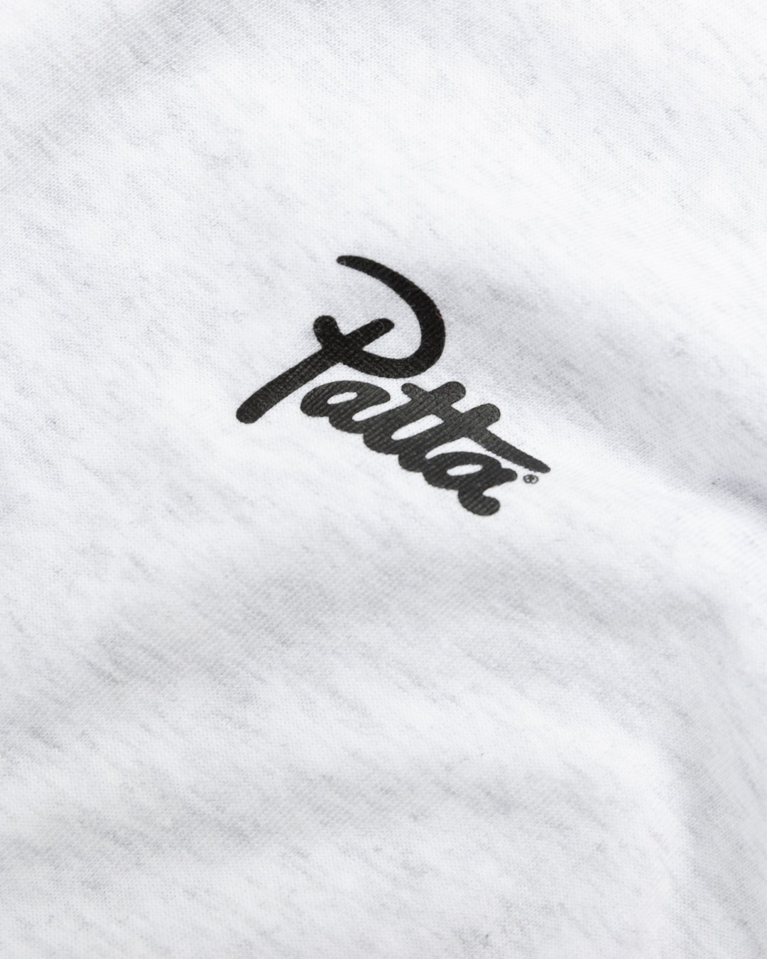 Patta – Teddy Bear T-Shirt Snow Melange Grey - T-shirts - Grey - Image 5