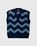Missoni – Wavy Knit Vest Blue