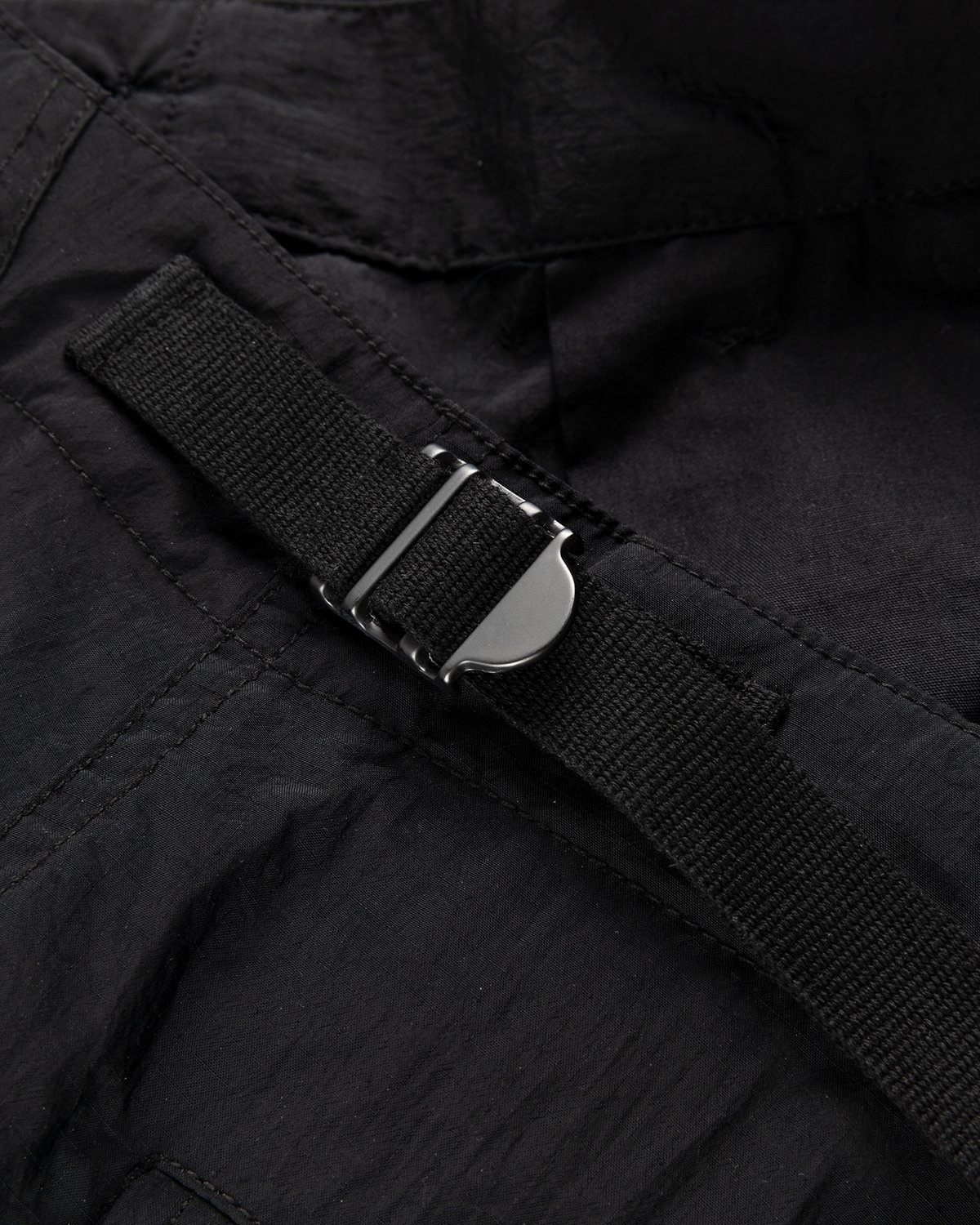 Highsnobiety – Water-Resistant Ripstop Cargo Pants Black - Pants - Black - Image 7