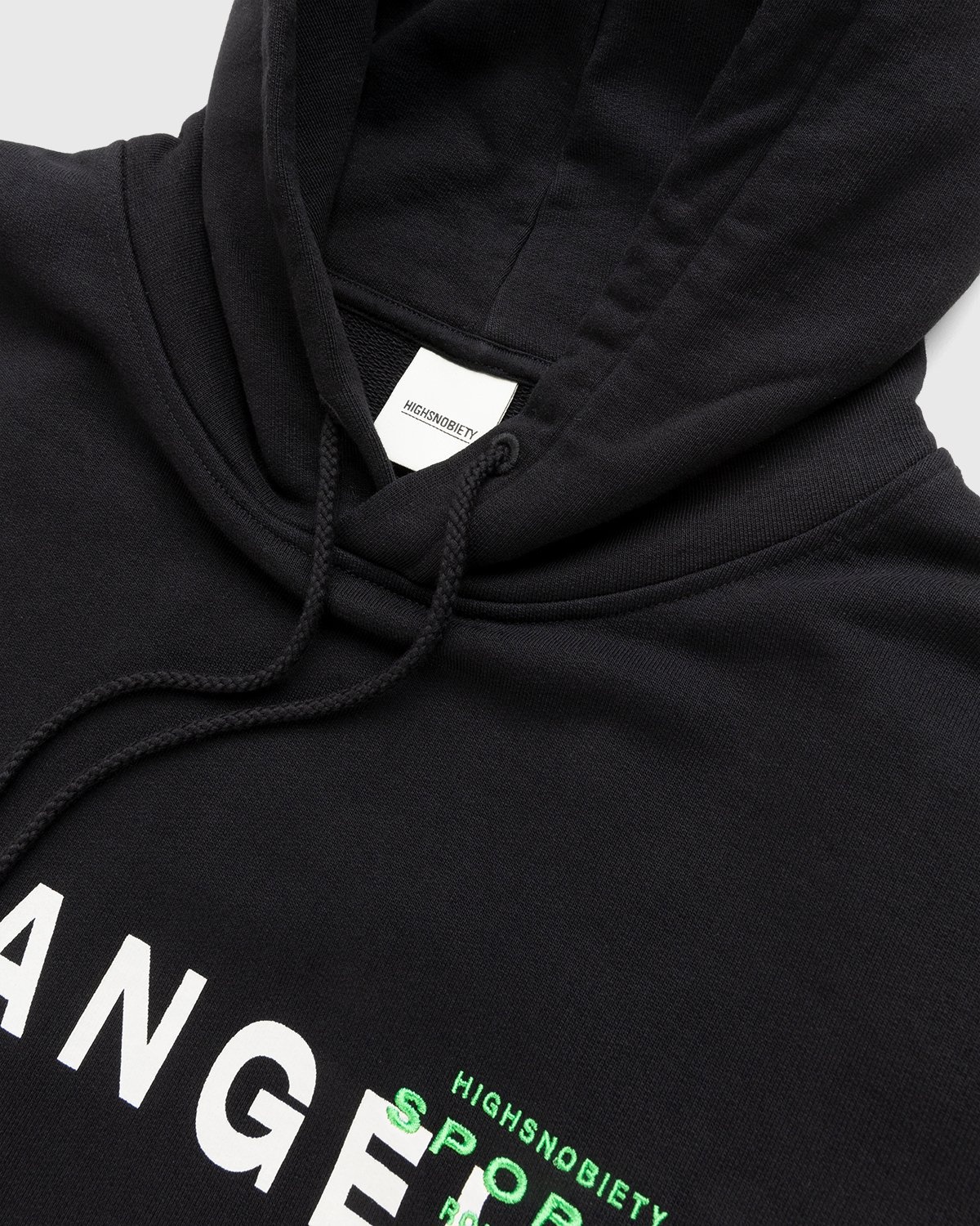 Highsnobiety – HS Sports Los Angeles Hoodie Black - Sweats - Black - Image 3