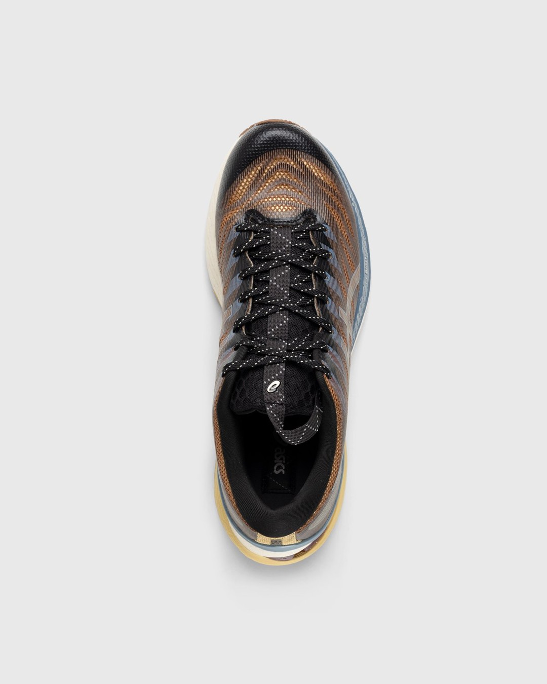 asics – FN3-S Gel Kayano 28 Anthracite/ Antique Gold - Sneakers - Yellow - Image 5