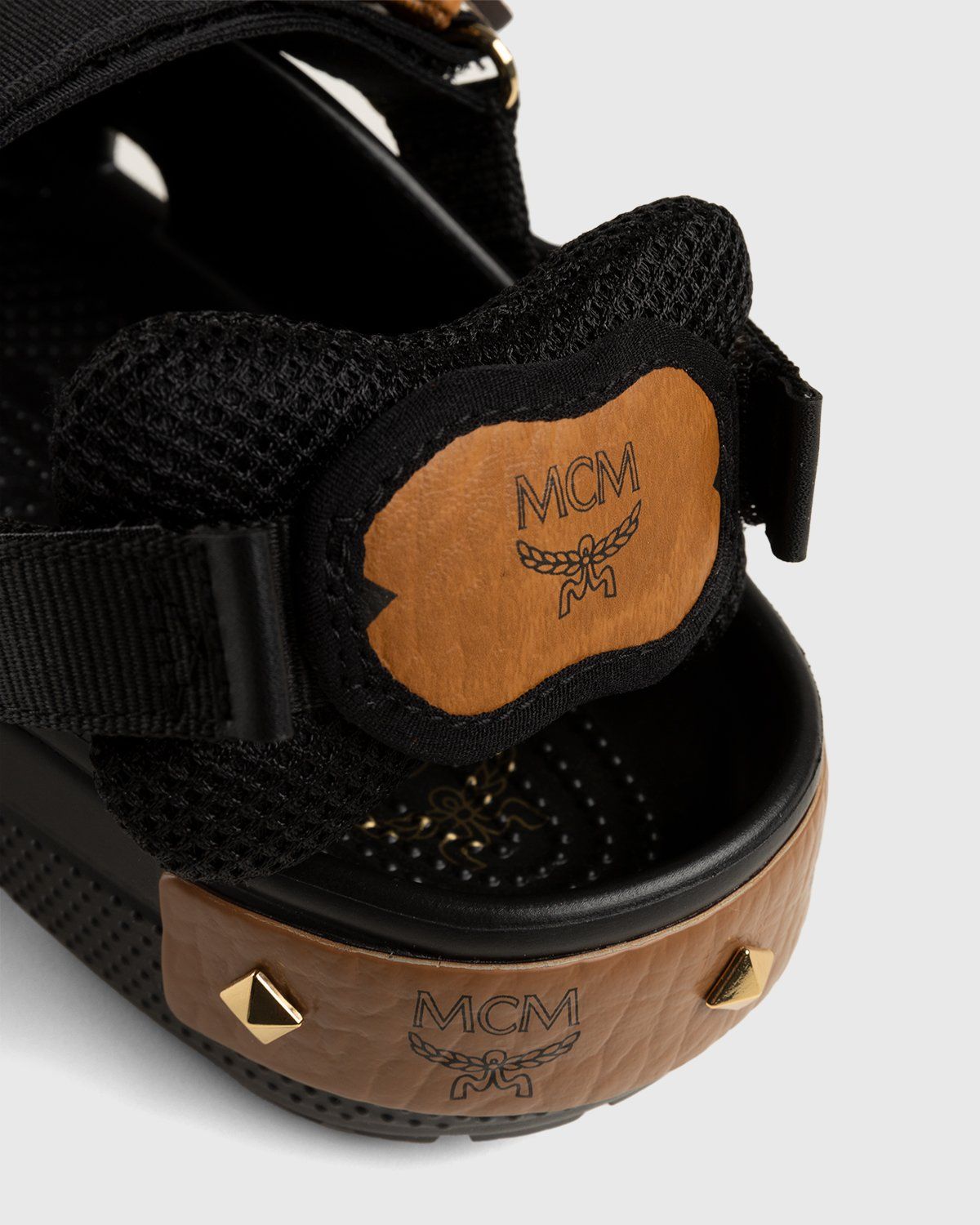 MCM x Crocs – Belt Bag Clog Black - Sandals - Black - Image 8