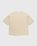 Auralee – Super Soft Wool Jersey Mock Neck T-Shirt Ivory - T-shirts - Beige - Image 1