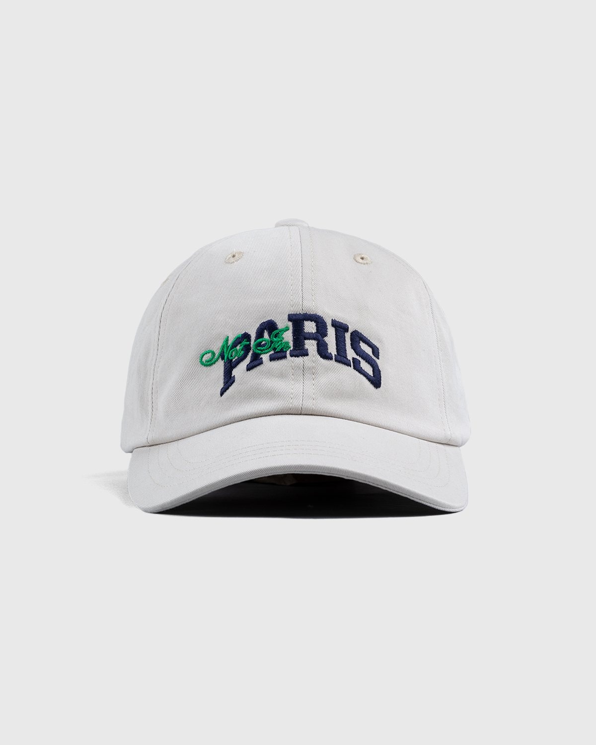 Highsnobiety – Not In Paris 3 Logo Cap Natural - Hats - Beige - Image 2
