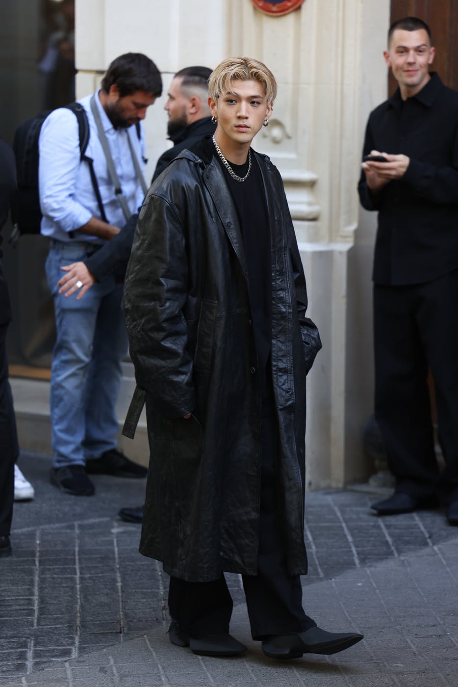 Balenciaga : Outside Arrivals - Paris Fashion Week - Haute Couture Fall Winter 2022 2023