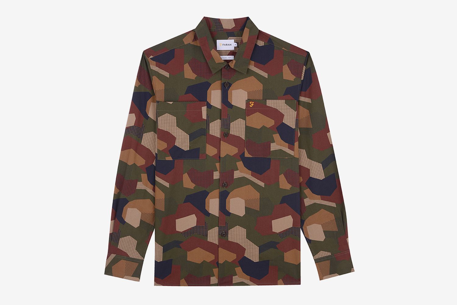 Verkerk Camo Print Shirt